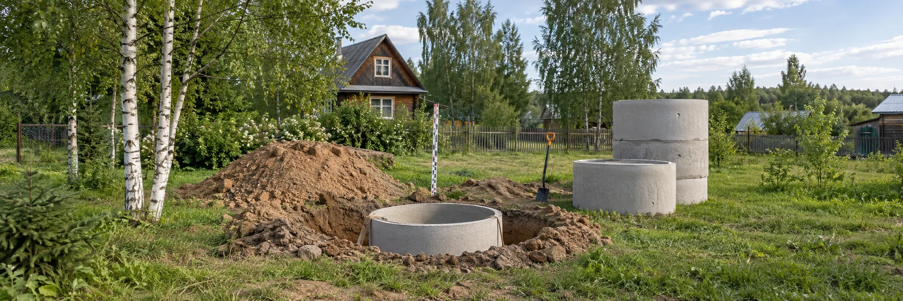 Глубина колодца в Подмосковье — сколько копать